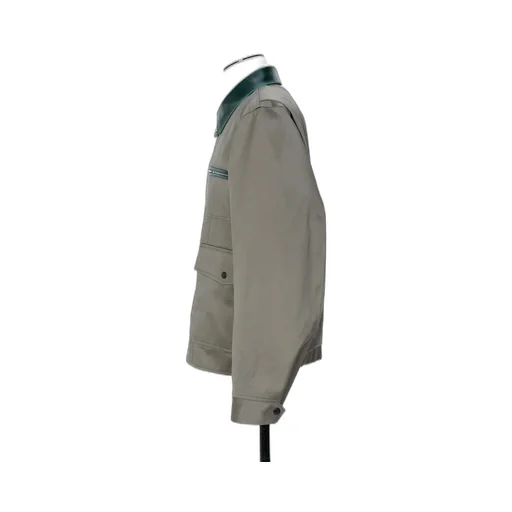 Long-Sleeved Patchwork Jacket