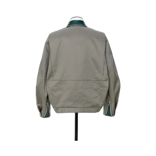 Long-Sleeved Patchwork Jacket