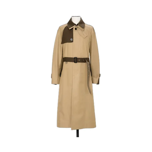 Cotton Gabardine Coat