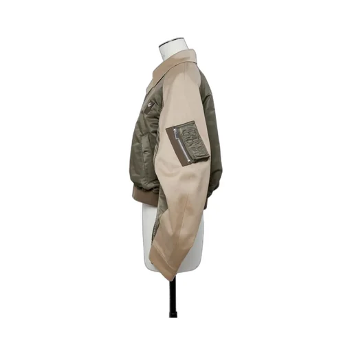 Cotton Chino X Nylon Twill Blouson