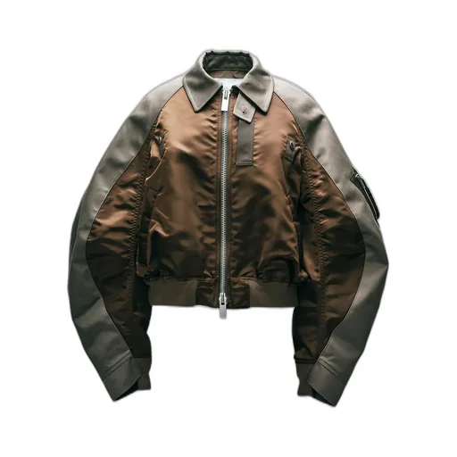 Cotton Chino X Nylon Twill Blouson