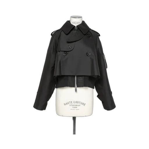 Cotton Gabardine X Nylon Twill Blouson