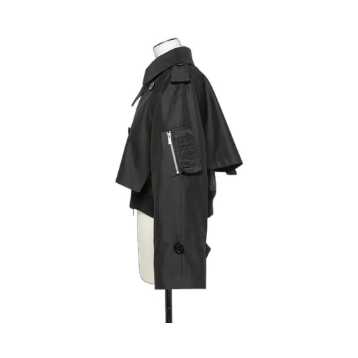 Cotton Gabardine X Nylon Twill Blouson