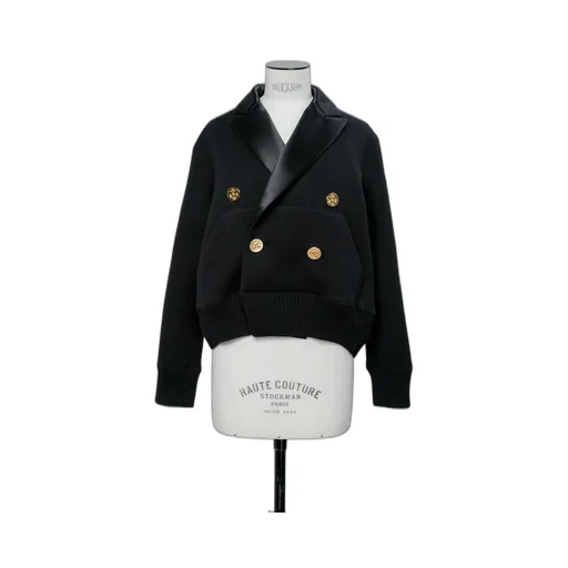 Cotton Cashmere Knit Jacket