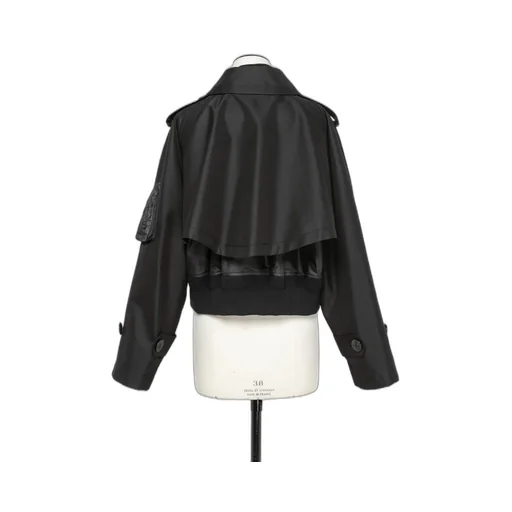 Cotton Gabardine X Nylon Twill Blouson