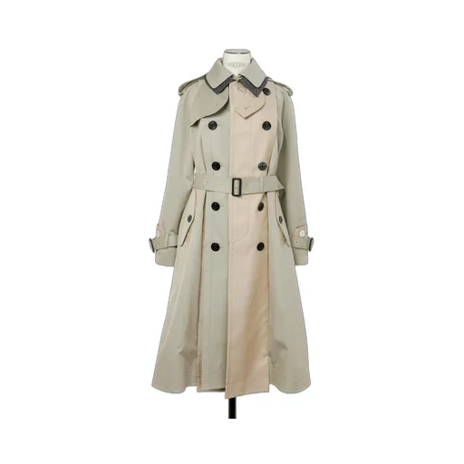 Cotton Gabardine Coat