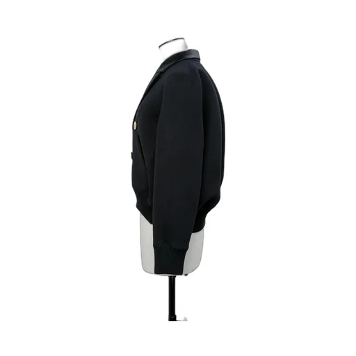 Cotton Cashmere Knit Jacket