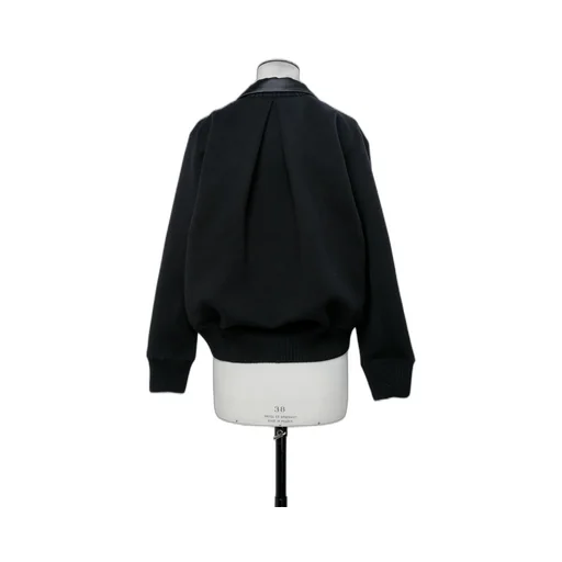 Cotton Cashmere Knit Jacket