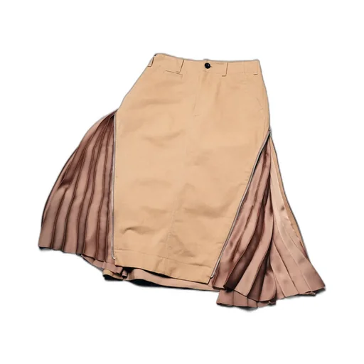 Cotton Chino Skirt