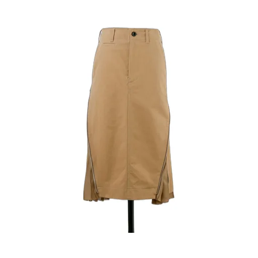 Cotton Chino Skirt