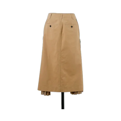 Cotton Chino Skirt