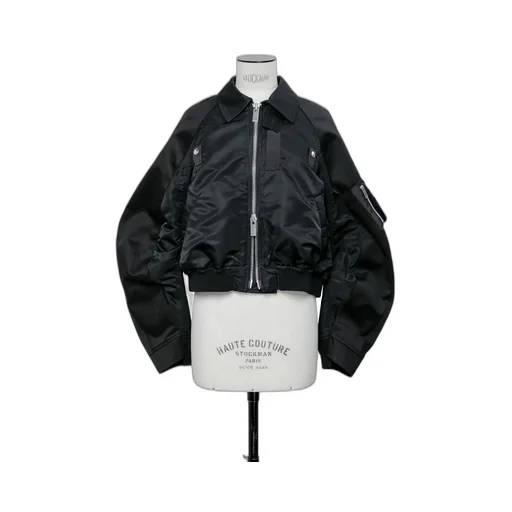 Cotton Chino X Nylon Twill Blouson