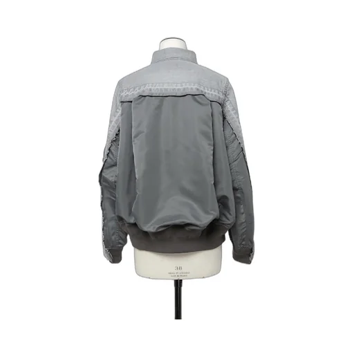 Denim X Nylon Twill Jacket