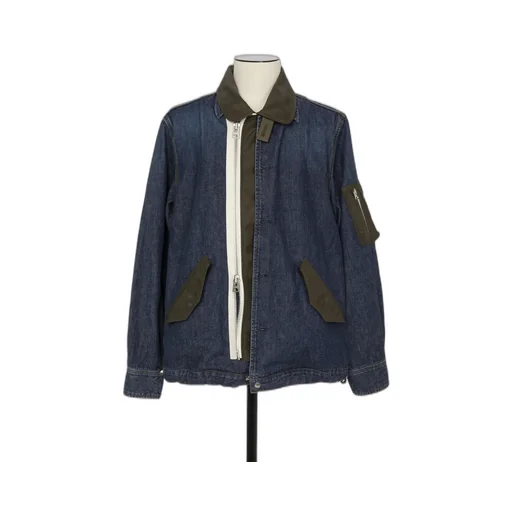 Denim X Nylon Twill Blouson