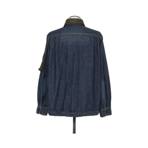 Denim X Nylon Twill Blouson
