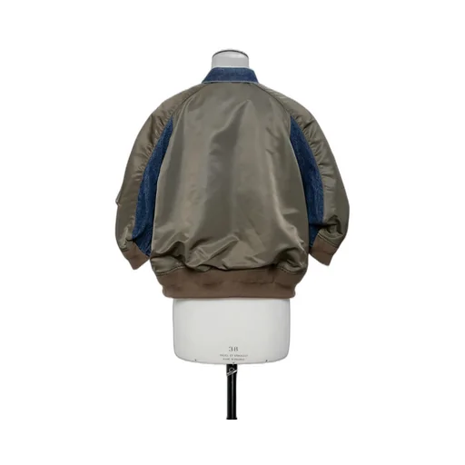 Denim X Nylon Twill Jacket