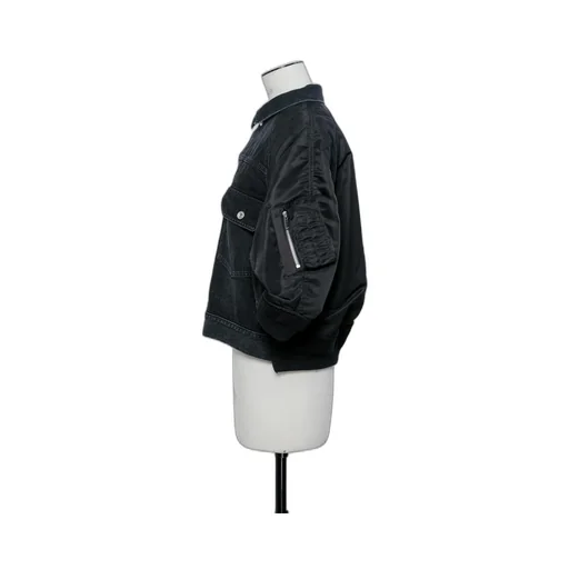 Denim X Nylon Twill Jacket