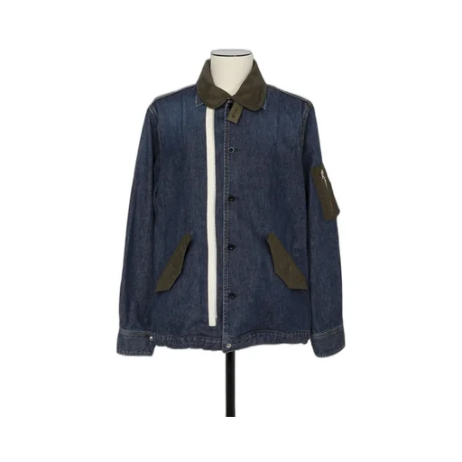 Denim X Nylon Twill Blouson