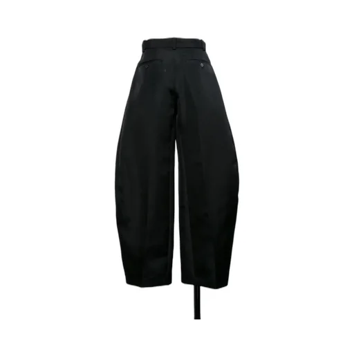 Double-Faced Silk Cotton Pants