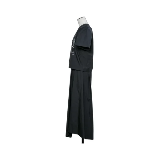 Geoff Sacai By Geoff Mcfetridge Poplin Dress