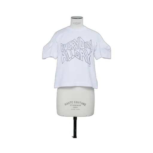 Geoff Sacai By Geoff Mcfetridge Cotton Jersey T-Shirt