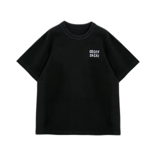 Geoff Sacai By Geoff Mcfetridge Embroidery T-Shirt
