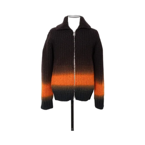Garment Dye Wool Knit Cardigan