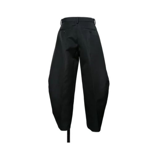 Double-Faced Silk Cotton Pants