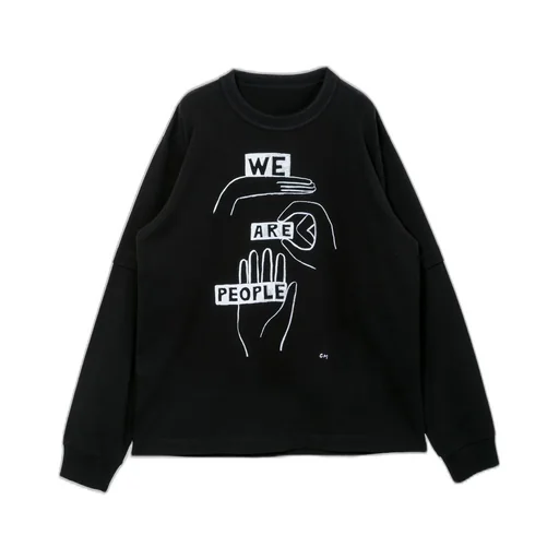 Geoff Sacai By Geoff Mcfetridge Print L/S T-Shirt