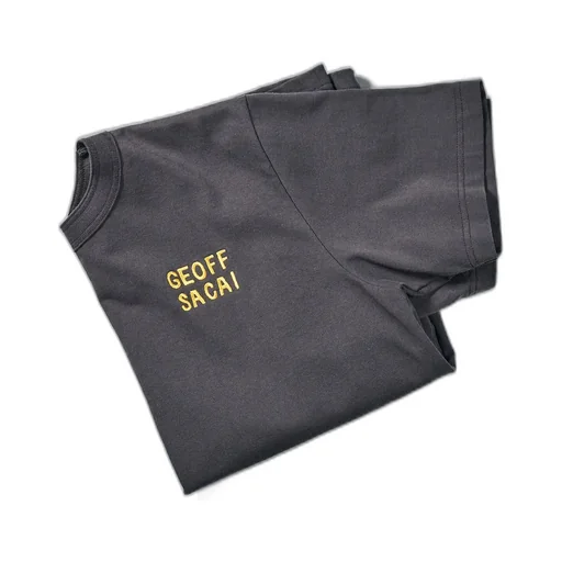 Geoff Sacai By Geoff Mcfetridge Embroidery T-Shirt