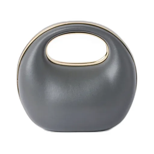 Leather Round Bag