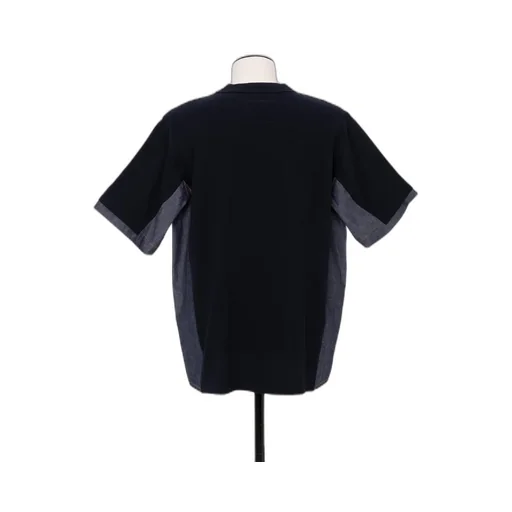 Light Weight Denim X Cotton Jersey T-Shirt