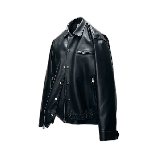 Leather Blouson