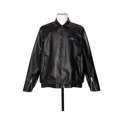 Leather Blouson