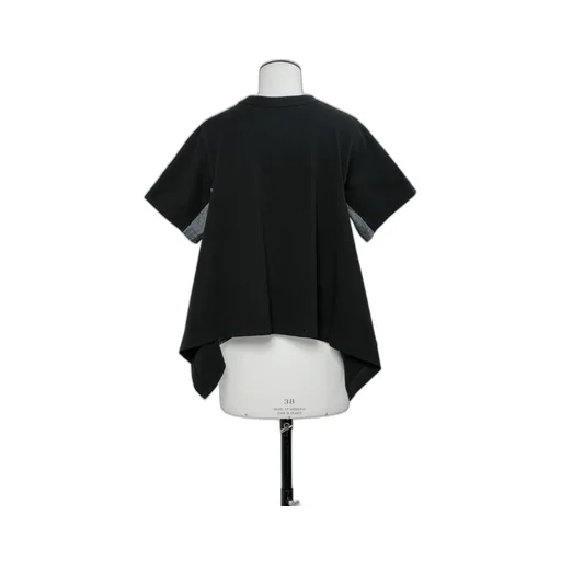 Light Weight Denim X Cotton Jersey T-Shirt