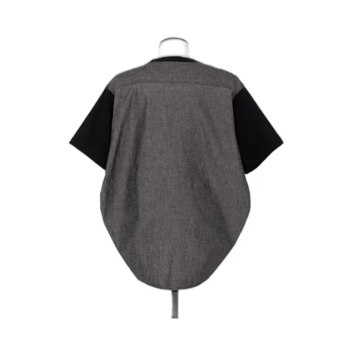 Light Weight Denim X Cotton Jersey T-Shirt