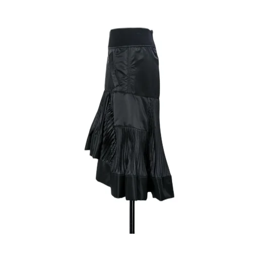 Nylon Twill Skirt