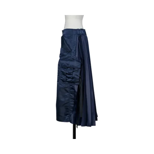 Nylon Twill Skirt
