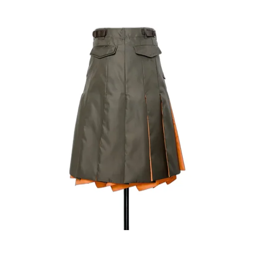 Nylon Twill Skirt