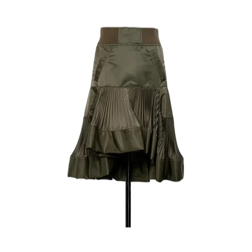 Nylon Twill Skirt