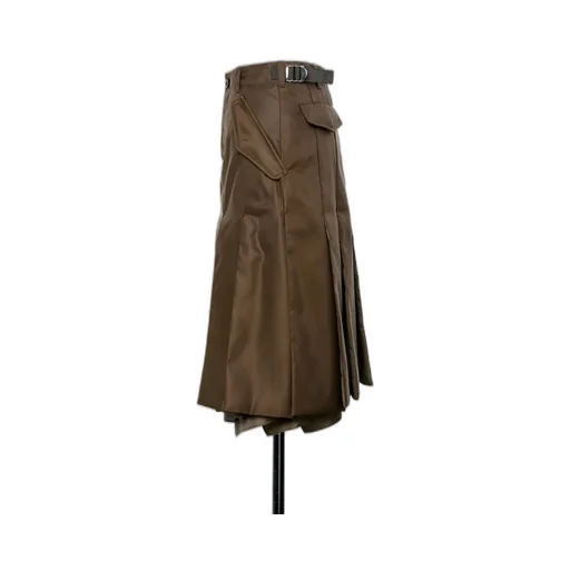 Nylon Twill Skirt