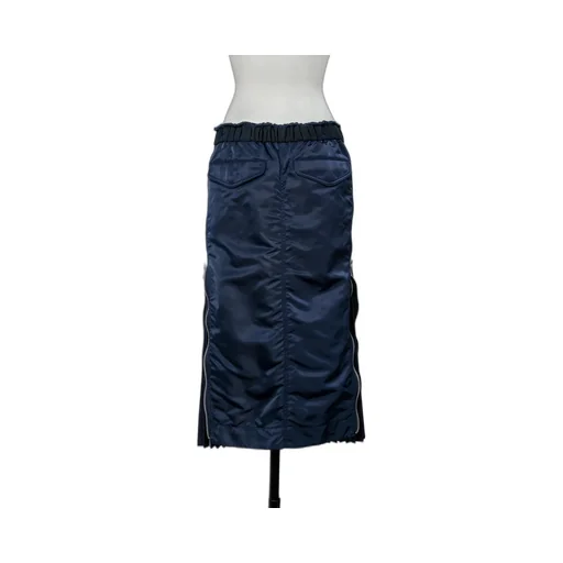 Nylon Twill Skirt