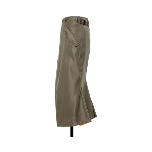 Nylon Twill Skirt