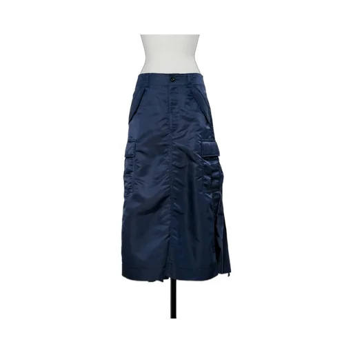 Nylon Twill Skirt