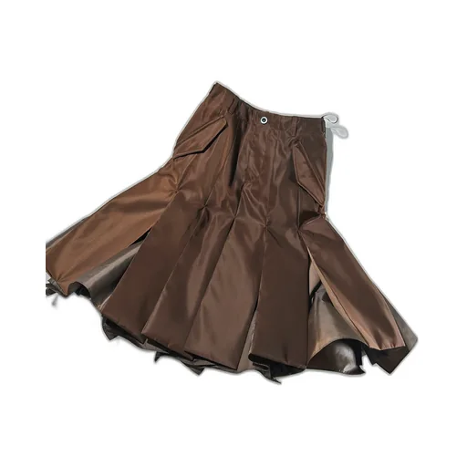 Nylon Twill Skirt