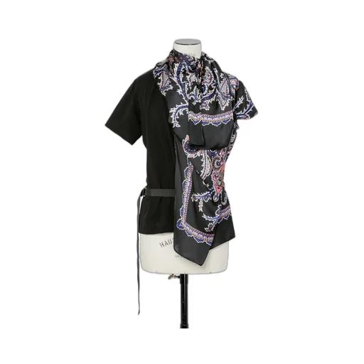 Paisley Print X Cotton Jersey T-Shirt