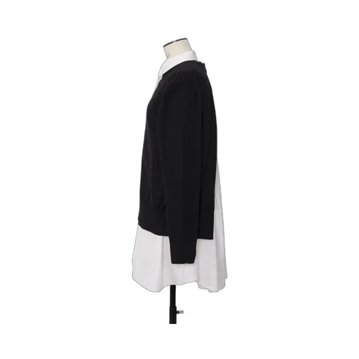 Poplin X Cotton Knit Dress