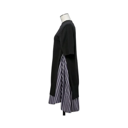 Poplin X Knit Dress