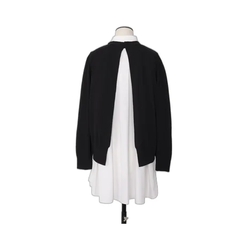 Poplin X Cotton Knit Dress