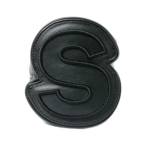 S Drawstring Bag / Leather